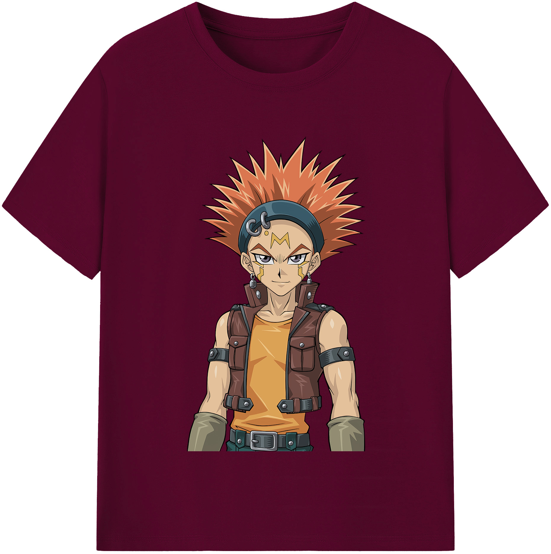 （画像用） 遊☆戯☆王 Yu-Gi-Oh! レディースカジュアルプリントTシャツ（綿100％）
